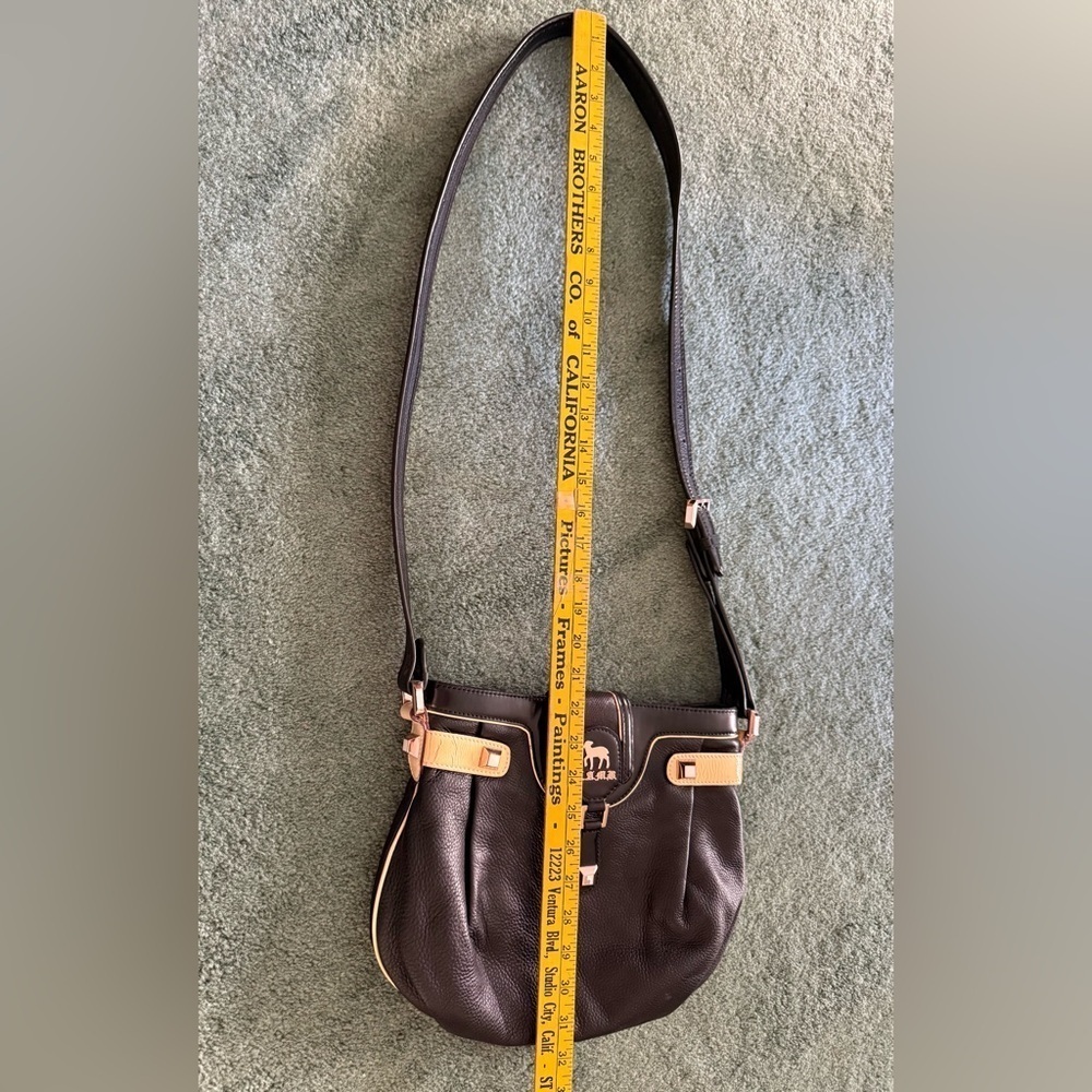 Rare L.A.M.B. by Gwen Stefani Leather Crossbody Purse - Picture 14 of 16